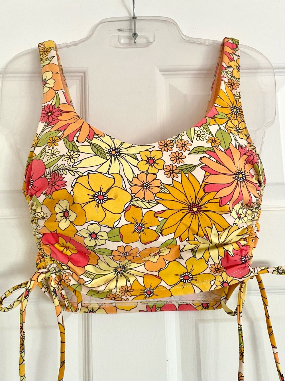 Hurley x Moore Aloha Bloomin Groove Crop Tankini Top